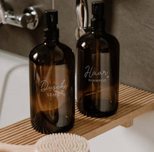 Laden Sie das Bild in den Galerie-Viewer, Seifenspender - Haarshampoo - 1 Liter - aus Glas