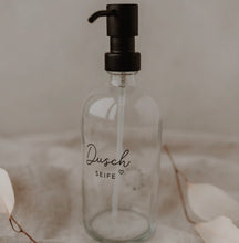 Laden Sie das Bild in den Galerie-Viewer, Seifenspender Duschseife - Transparent - 500ml
