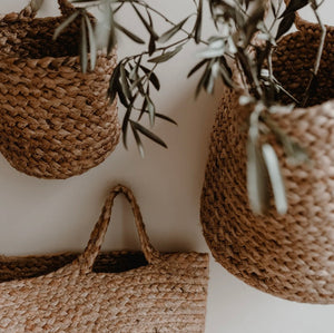Aufbewahrungskorb aus Jute - klein