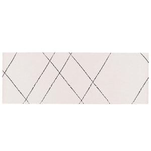Waschbarer Läufer Lines Creme 50×150 cm