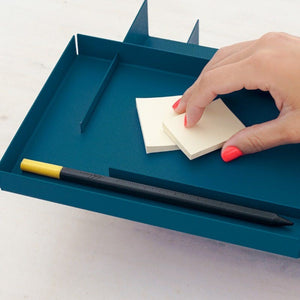 Paper tray - ozean blue