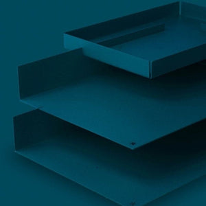 Paper tray - ozean blue