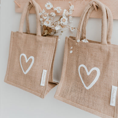 Mini Jute Shopper 