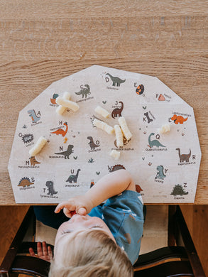Kinder Tischset - Kork - Dino