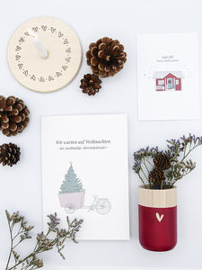 Wir warten auf Weihnachten der nachhaltige Adventskalender
