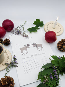 verblühmeinnicht-Jahreskalender "Mein Schweden-Jahr"