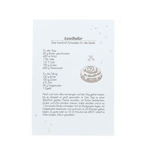 Kanelbullar - Postkarte
